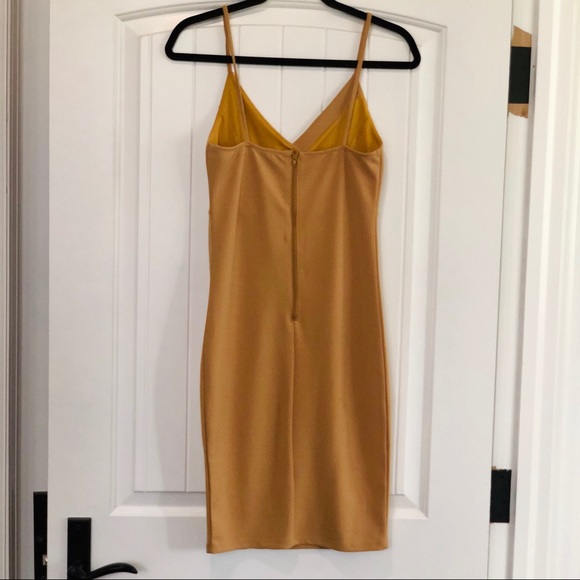 Yellow mini dress - Picture 2 of 2